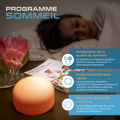 ZenSpire + : coach de cohérence cardiaque et respiration