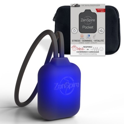 ZenSpire Pocket : coach nomade de respiration et cohérence cardiaque