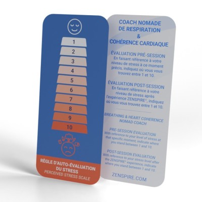 ZenSpire Pocket : coach nomade de respiration et cohérence cardiaque